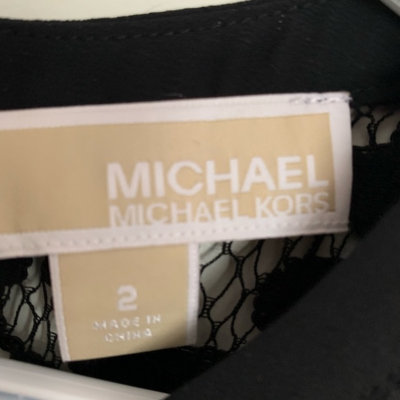 Michael Kore Size 2 Lace Dress Mini Dress - Picture 3 of 4